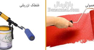 انواع غلطک رنگ