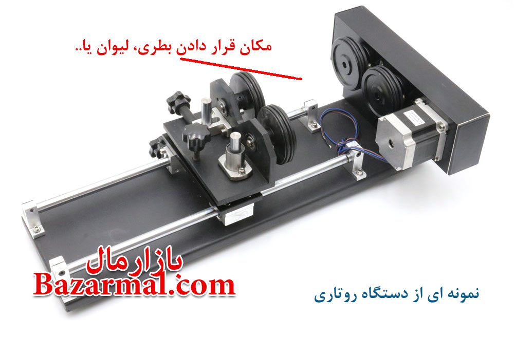 روتاری دستگاه برش لیزر